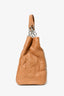 Christian Dior 2007 Brown Cannage Leather Lady Dior Shopping Tote