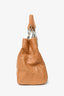 Christian Dior 2007 Brown Cannage Leather Lady Dior Shopping Tote