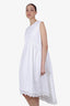 Simone Rocha White Lace Hem Sleeveless Dress Size 6