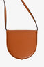 Loewe Brown Leather Small 'Heel' Crossbody Pouch