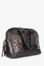 Louis Vuitton 2009 Black Leather 'Jeu Neo Alma' Bag with Tote Bag