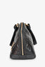Louis Vuitton 2009 Black Leather 'Jeu Neo Alma' Bag with Tote Bag