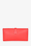 Hermès 2013 Red Epsom Leather Jige Elan 29 Clutch