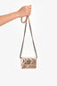 Pre-Loved Chanel™ 2021 Gold Lambskin 19 Coin Pouch On Chain