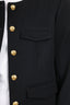 Veronica Beard Black Kensington Tailored Knit Jacket Size L