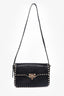 Valentino Black Leather Rockstud Crossbody