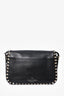 Valentino Black Leather Rockstud Crossbody