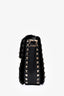 Valentino Black Leather Rockstud Crossbody