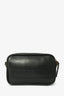 Marni Black Leather Embellished Canvas Strap Crossbody