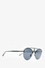 Dion Lee Black Aviator Sunglasses