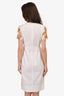 Stella McCartney Neon Floral Jacquard 'Ridley' Dress Size 40