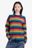 Acne Studios 2018 Multicolor Samara Rainbow Sweater Size X-Small
