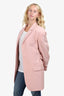 Celine Pink Wool Blazer Size 38