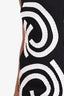 Stella McCartney 2016 White/Black Midi Dress Size M