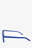 Saint Laurent Blue Frame Tinted Sunglasses
