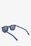 Saint Laurent Blue Frame Tinted Sunglasses