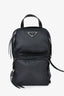 Prada Black Nylon One Shoulder Backpack