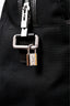 Louis Vuitton 2007 Black Canvas Logo Top Handle