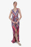 Missoni Mare Multicolour Chevron Wrap Maxi Dress Size XL
