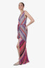 Missoni Mare Multicolour Chevron Wrap Maxi Dress Size XL