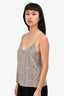 Jenni Kayne Leopard Patterned Sleeveless Cami Size XS