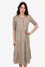 Jenni Kayne Beige James Dress Size XS