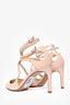 Jimmy Choo Pink Patent Leather Strap Pointy Pump Size 39