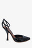 Y/Project Black Patent Lobster Heel Pumps Size 36