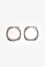Tiffany & Co. Sterling Silver Square Hoop Earrings