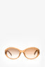 Louis Vuitton Gold Translucent Frame 'Obsession' Sunglasses