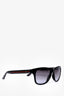 Gucci Black Acrylic Web Sunglasses