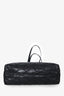 Saint Laurent Black Quilted East West Tote
