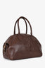 Vivienne Westwood Brown Leather Bowler Bag