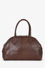 Vivienne Westwood Brown Leather Bowler Bag