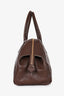 Vivienne Westwood Brown Leather Bowler Bag