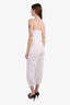 Reformation White Sleeveless Eyelet Jumpsuit Size 2