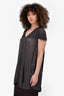 Rick Owens Grey Short Sleeve Tunic Size 12