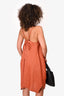 Issey Miyake Pleats Please Copper Sleeveless Dress Size 3