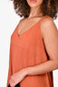 Issey Miyake Pleats Please Copper Sleeveless Dress Size 3