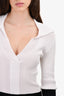 Remain Black/White V-Neck Collared Knit Dress Size 4