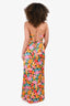 For Love & Lemons Multicoloured Floral Sleeveless Midi Dress Size S