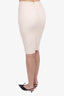 Brunello Cucinelli Beige Cotton Midi Skirt Size 4