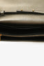 Saint Laurent Bronze Leather Cassandre Wallet on Chain