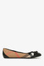 Burberry Nova Check Canvas/Leather Ballet Flats Size 39