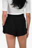 Forte Forte Black Pleated Shorts Est. Size XS