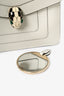 Bvlgari White Leather 'Forever Serpenti Crossbody Bag