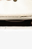 Bvlgari White Leather 'Forever Serpenti Crossbody Bag