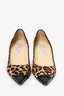 Jimmy Choo Leopard Print Pointed Heels Size 36.5