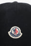 Moncler Black Logo Baseball Cap