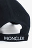 Moncler Black Logo Baseball Cap